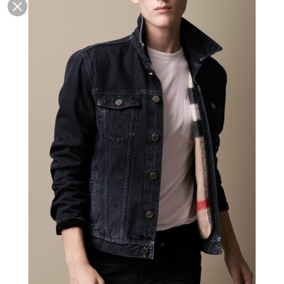 jean and wool jacket